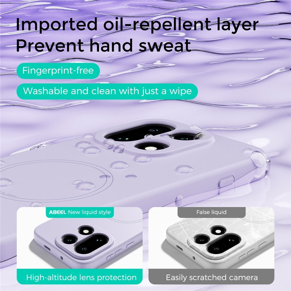 OnePlus 15 Silikon Deksel - MagSafe  Kompatibel - Lyseblå