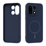 OnePlus 15 Silikon Deksel - MagSafe  Kompatibel - Mørkeblå