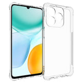 Honor X5c Plus Plast Deksel m. Støtdempende Hjørner - Gjennomsiktig