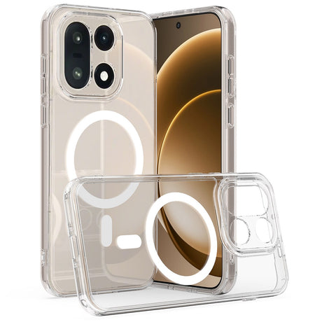 OnePlus 15 EIDERWOOD Hybrid Plast Deksel - MagSafe Kompatibel - Gjennomsiktig