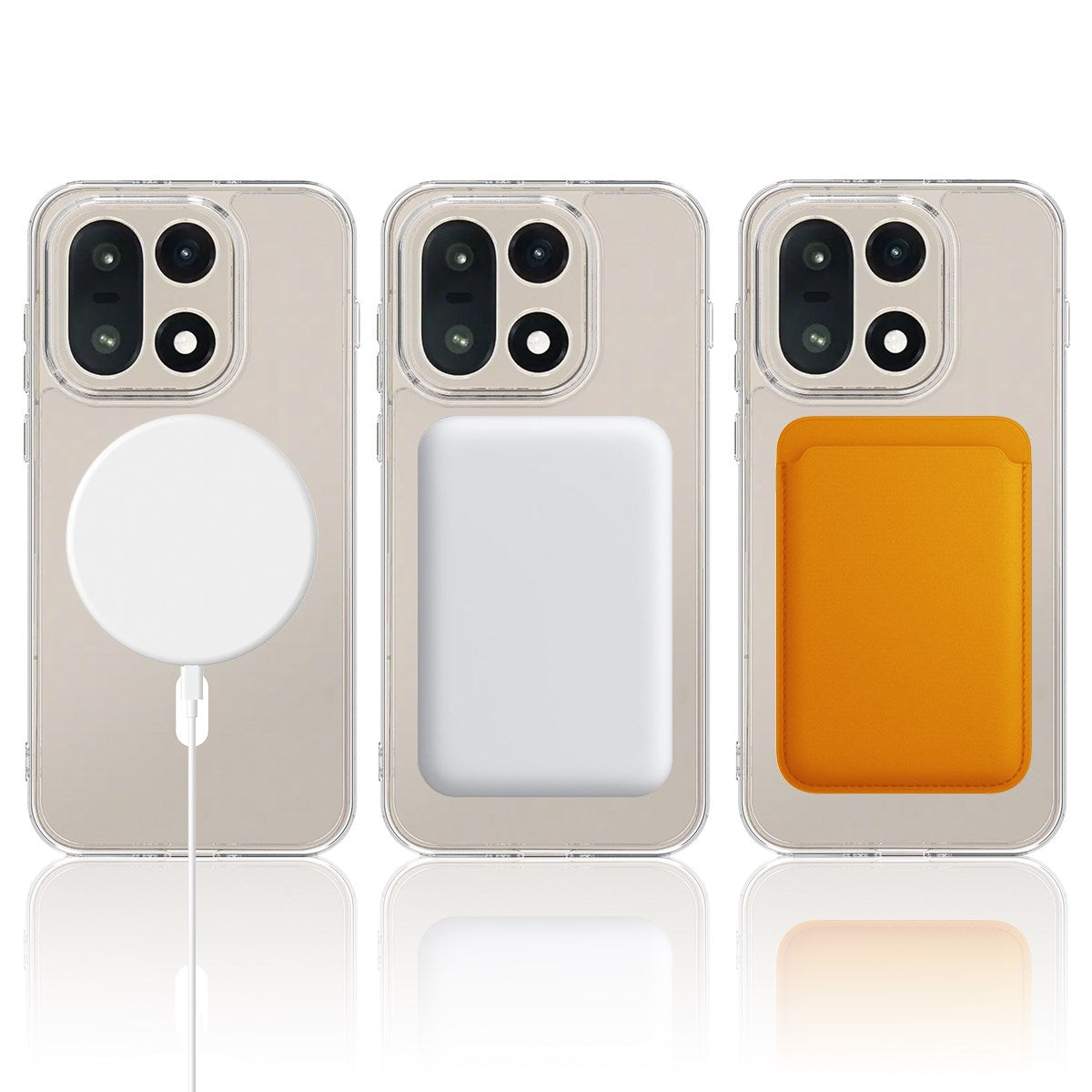 OnePlus 15 EIDERWOOD Hybrid Plast Deksel - MagSafe Kompatibel - Gjennomsiktig