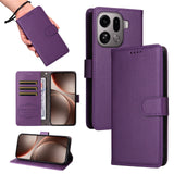 EIDERWOOD OPPO Find X9 Pro Kunstskinn Flip Deksel m. Strop - Lilla