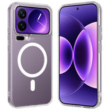 Xiaomi 17 Pro EIDERWOOD Hybrid Plast Deksel - MagSafe Kompatibel - Gjennomsiktig