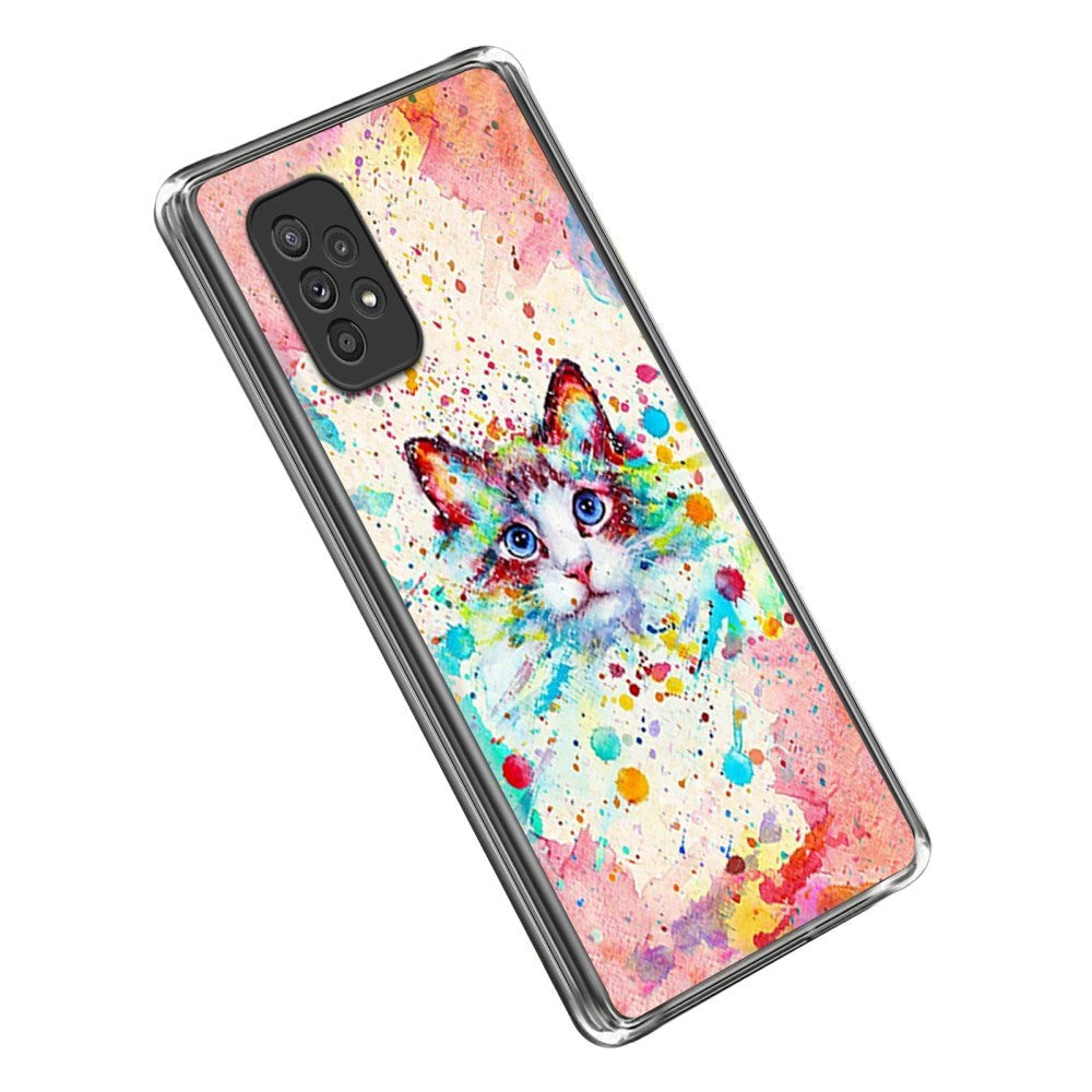 Samsung Galaxy A23 / A23 (5G) Fleksibelt Deksel i TPU-plast - Søt Katt