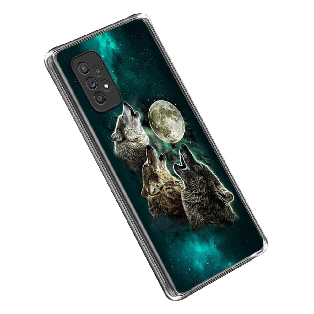 Samsung Galaxy A23 / A23 (5G) Fleksibelt Deksel i TPU-plast - Ulver