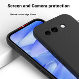 Google Pixel 10a EIDERWOOD Fôret Silikon Deksel m. Rem - Svart