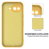 Google Pixel 10a EIDERWOOD Fôret Silikon Deksel m. Rem - Gul