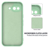 Google Pixel 10a EIDERWOOD Fôret Silikon Deksel m. Rem - Grønn