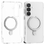 Samsung Galaxy S26+ (Plus) TORRAS Ostand Q1 Slim Hard Plast Deksel m. Kickstand – MagSafe Kompatibel – Gjennomsiktig