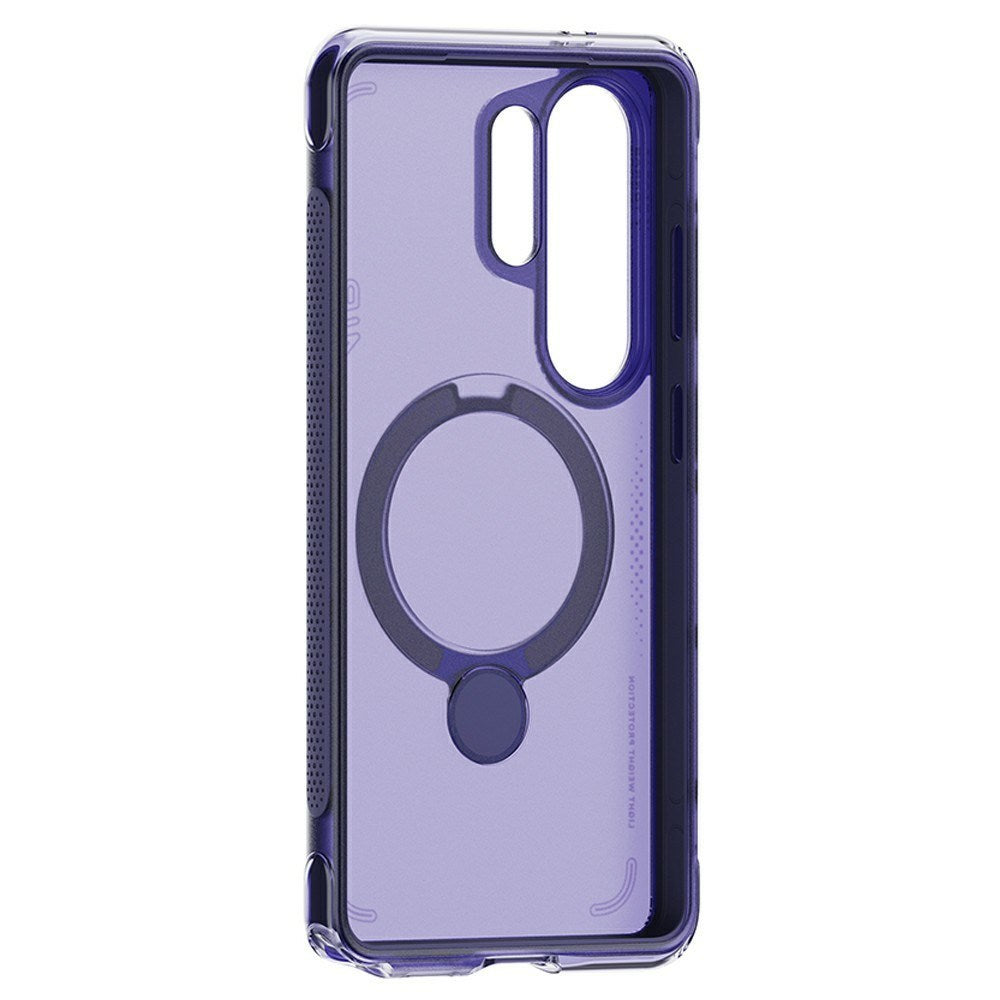 Samsung Galaxy S26 Ultra TORRAS Ostand Q3 Air Hybrid Plast Deksel m. Kickstand – MagSafe Kompatibel – Lilla