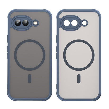 Google Pixel 10a EIDERWOOD Matt Hybrid Plast Deksel - MagSafe Kompatibel - Blå