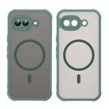 Google Pixel 10a EIDERWOOD Matt Hybrid Plast Deksel - MagSafe Kompatibel - Grønn