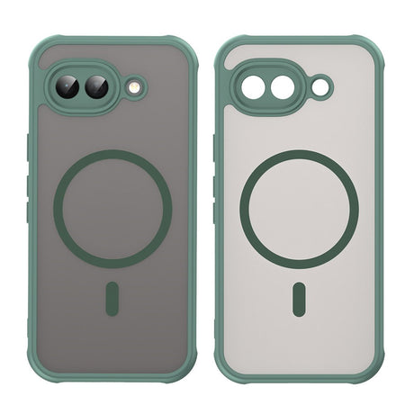 Google Pixel 10a EIDERWOOD Matt Hybrid Plast Deksel - MagSafe Kompatibel - Grønn