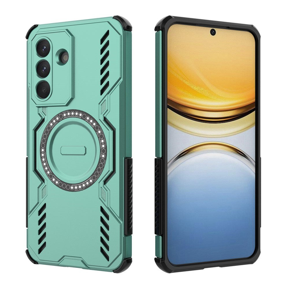 EIDERWOOD Samsung Galaxy A57 Håndverker Deksel m. Varmeavledning - MagSafe Kompatibel - Grønn