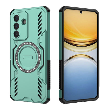 EIDERWOOD Samsung Galaxy A57 Håndverker Deksel m. Varmeavledning - MagSafe Kompatibel - Grønn