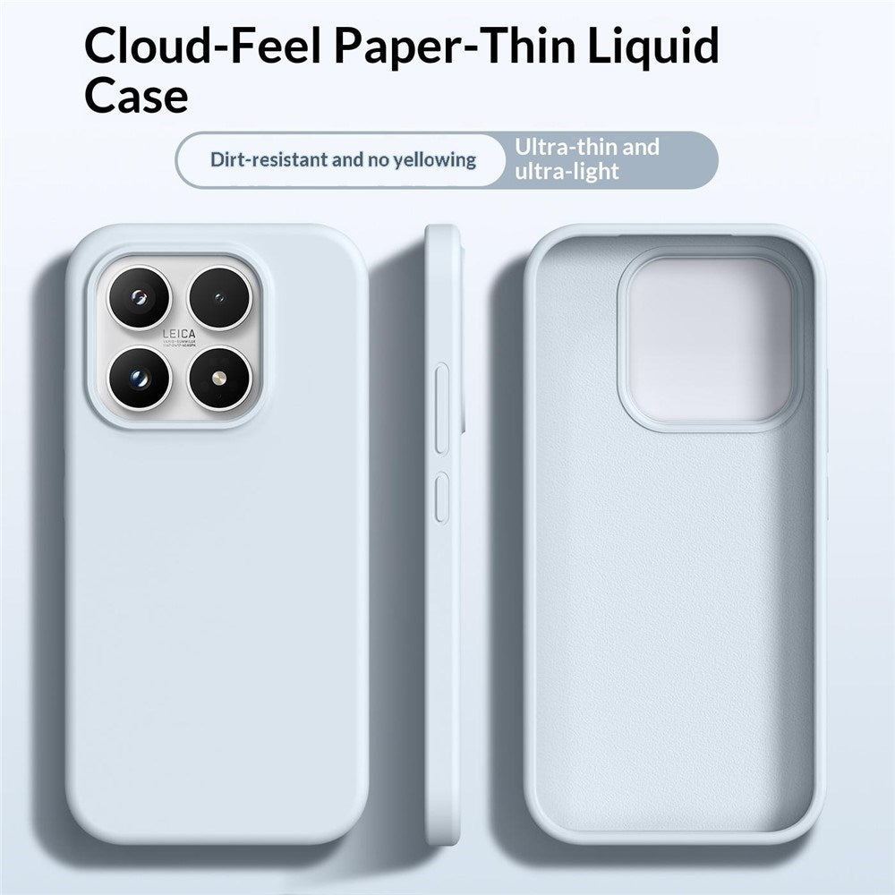 Xiaomi 17 EIDERWOOD 2-i-1 Silikon & Hard Plast Deksel - Blå