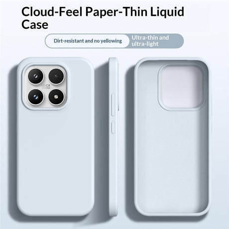 Xiaomi 17 EIDERWOOD 2-i-1 Silikon & Hard Plast Deksel - Blå