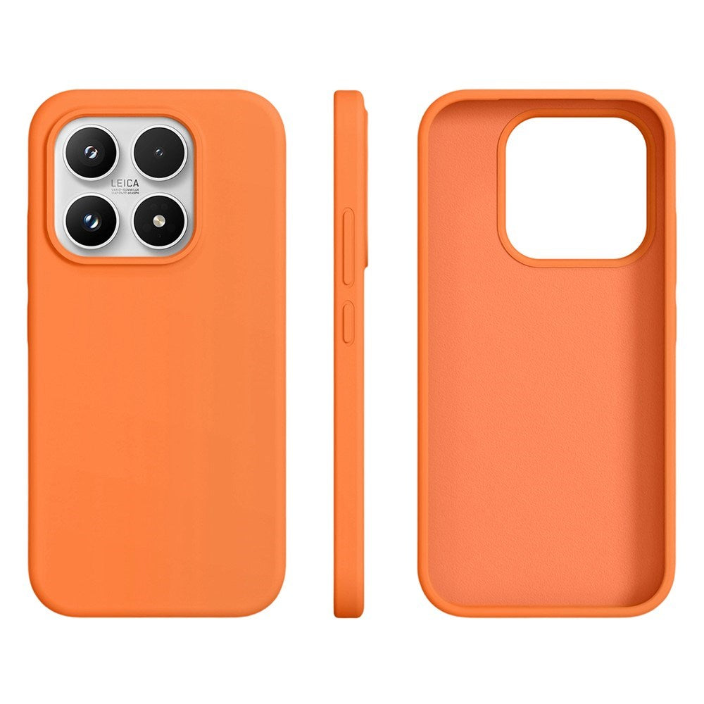 Xiaomi 17 EIDERWOOD 2-i-1 Silikon & Hard Plast Deksel - Oransje