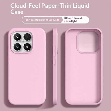 Xiaomi 17 EIDERWOOD 2-i-1 Silikon & Hard Plast Deksel - Rosa
