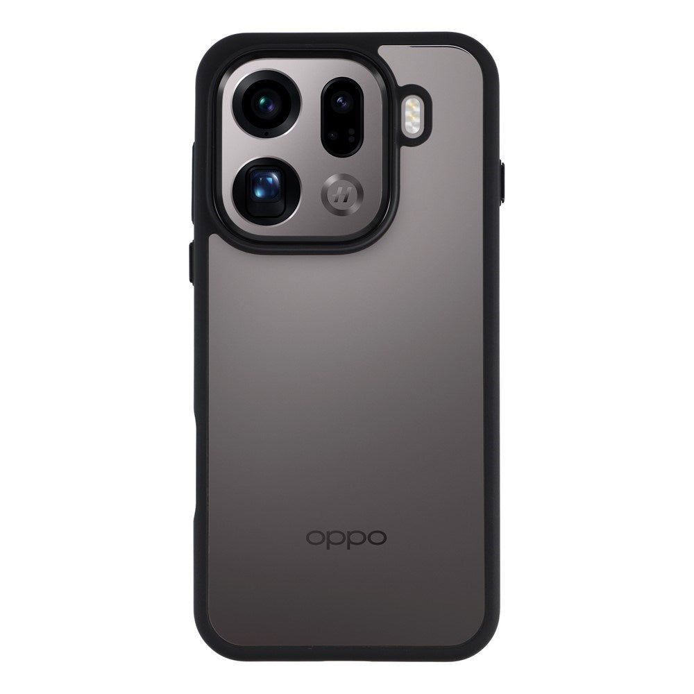 OPPO Find X9 Pro EIDERWOOD Hybrid Deksel - Gjennomsiktig / Svart
