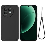 Realme GT 8 EIDERWOOD Silikon Deksel m. Stropp - Svart