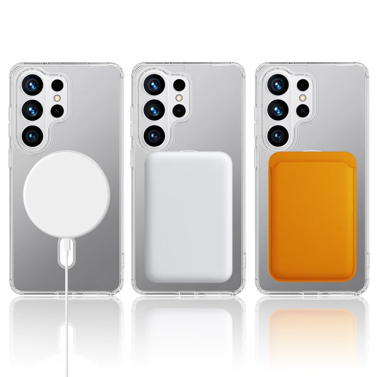 Samsung Galaxy S26 Ultra EIDERWOOD Hybrid Plast Deksel - MagSafe Kompatibel - Gjennomsiktig