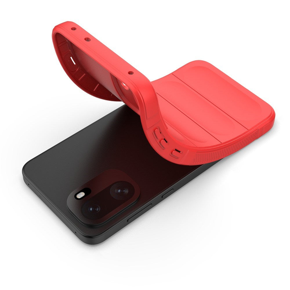 EIDERWOOD OnePlus 15R Fleksibelt Plast Deksel - Rød