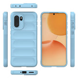 EIDERWOOD OnePlus 15R Fleksibelt Plast Deksel - Lysblå