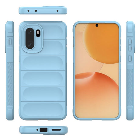 EIDERWOOD OnePlus 15R Fleksibelt Plast Deksel - Lysblå