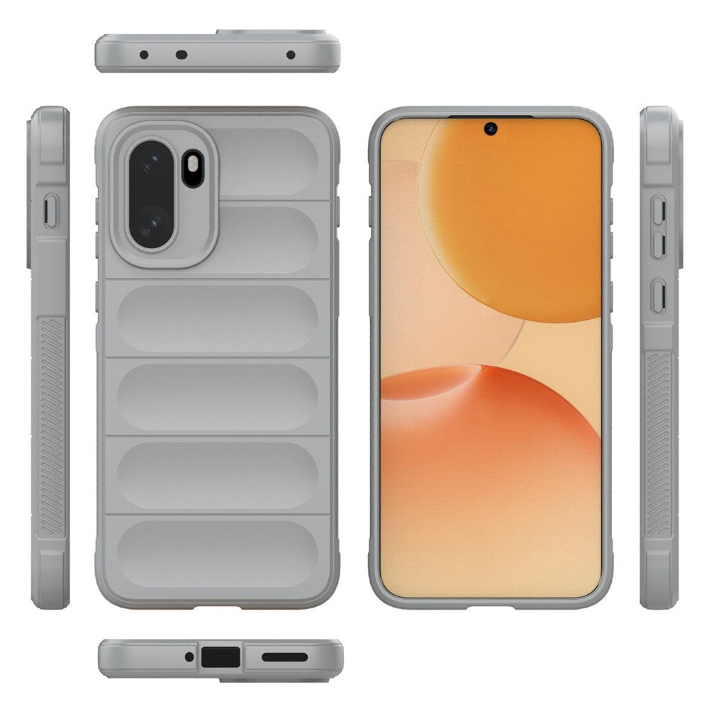 EIDERWOOD OnePlus 15R Fleksibelt Plast Deksel - Lysegrå