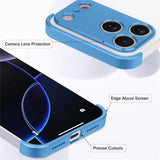 iPhone 17 Pro Max Todelt Bumper Deksel m. Kamerabeskytter - Blå
