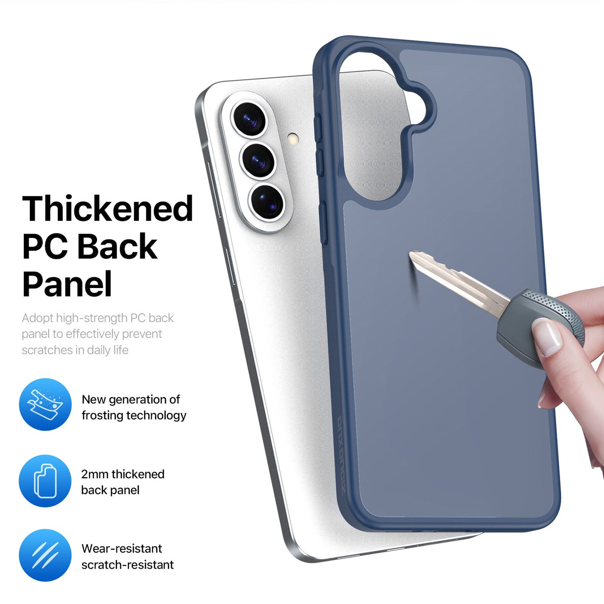 Samsung Galaxy A57 DUX DUCIS Hybrid Deksel - Blå