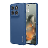 Motorola Edge 70 ENKAY Silikon Deksel - Mørk Blå