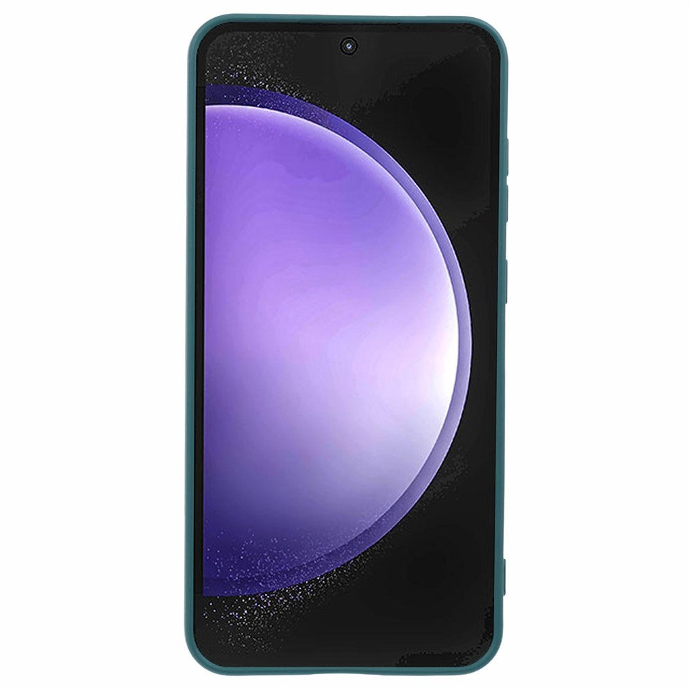 Samsung Galaxy A37 EIDERWOOD Fôret Fleksibelt Plast Deksel - Mørkegrønn