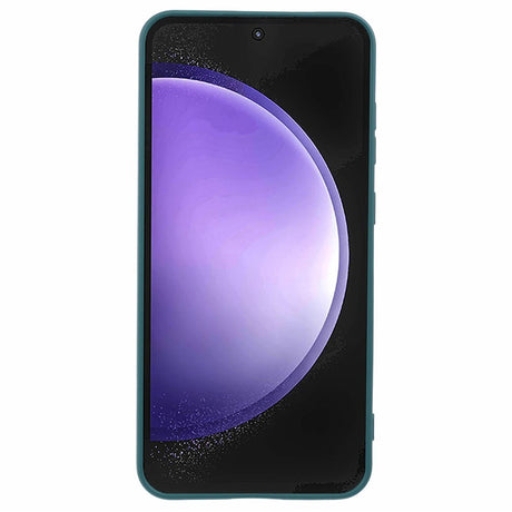 Samsung Galaxy A37 EIDERWOOD Fôret Fleksibelt Plast Deksel - Mørkegrønn