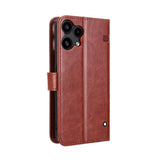 EIDERWOOD Nothing Phone (3a) Lite Kunstskinn Flip Deksel m. Strop - Brun