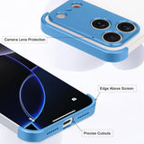 iPhone 17 Pro Todelt Bumper Deksel m. Kamerabeskytter - Blå