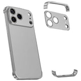 iPhone 17 Pro Todelt Bumper Deksel m. Kamerabeskytter - Grå