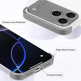 iPhone 17 Pro Todelt Bumper Deksel m. Kamerabeskytter - Grå