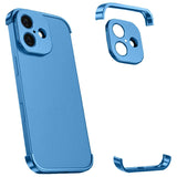 iPhone 17 Todelt Bumper Deksel m. Kamerabeskytter - Blå