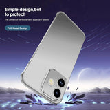iPhone 17 Todelt Bumper Deksel m. Kamerabeskytter - Grå