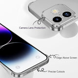 iPhone 17 Todelt Bumper Deksel m. Kamerabeskytter - Grå