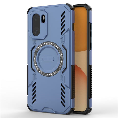 EIDERWOOD OnePlus 15R Håndverker Deksel m. Varmeavledning - MagSafe Kompatibel - Blå