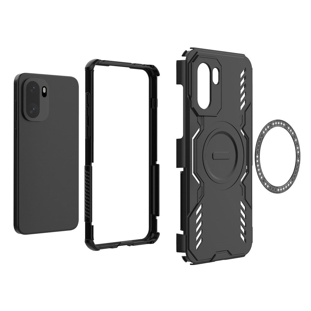 EIDERWOOD OnePlus 15R Håndverker Deksel m. Varmeavledning - MagSafe Kompatibel - Blå