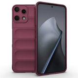 Nothing Phone (3a) Lite AMORUS Fleksibelt Plast Deksel - Mørkerød