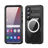 Samsung Galaxy S26 Redpebber Vanntett Hybrid Plast Deksel – MagSafe Kompatibel – Svart