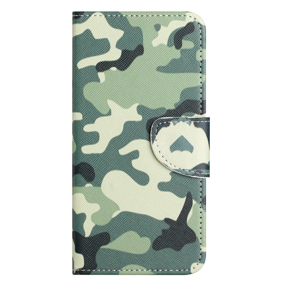 Samsung Galaxy S26+ (Plus) EIDERWOOD Kunstskinn Flip Deksel m. Mønster - Camouflage