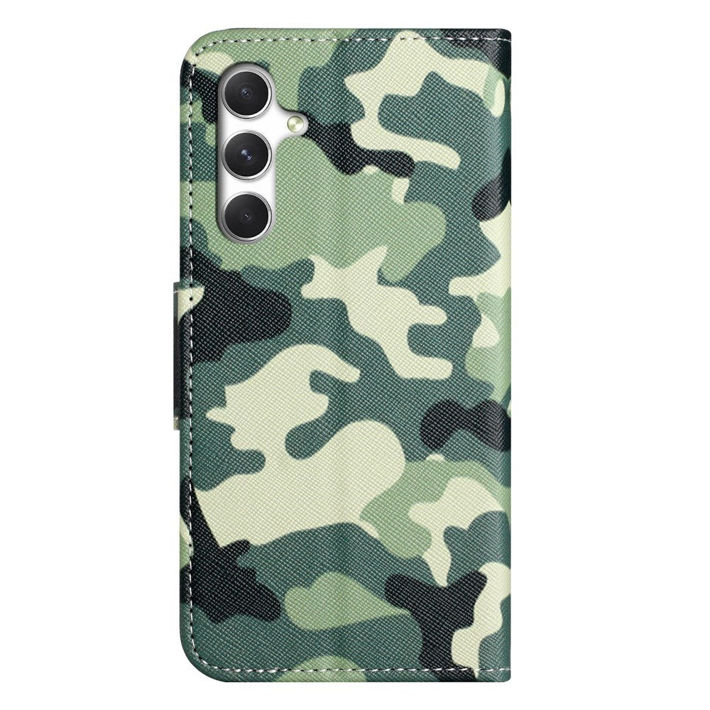 Samsung Galaxy S26+ (Plus) EIDERWOOD Kunstskinn Flip Deksel m. Mønster - Camouflage