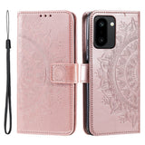 OnePlus 15R EIDERWOOD Kunstskinn Flip Deksel m. Mønster - Rosa