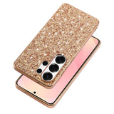 Samsung Galaxy S26 Ultra EIDERWOOD Hybrid Glitter Deksel - Rosegull
